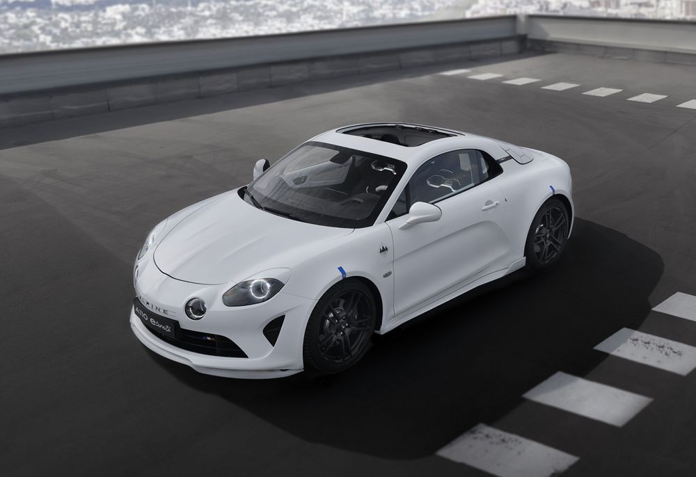 Alpine A110 E-ternité : un prototype de petit coupé électrique découvrable