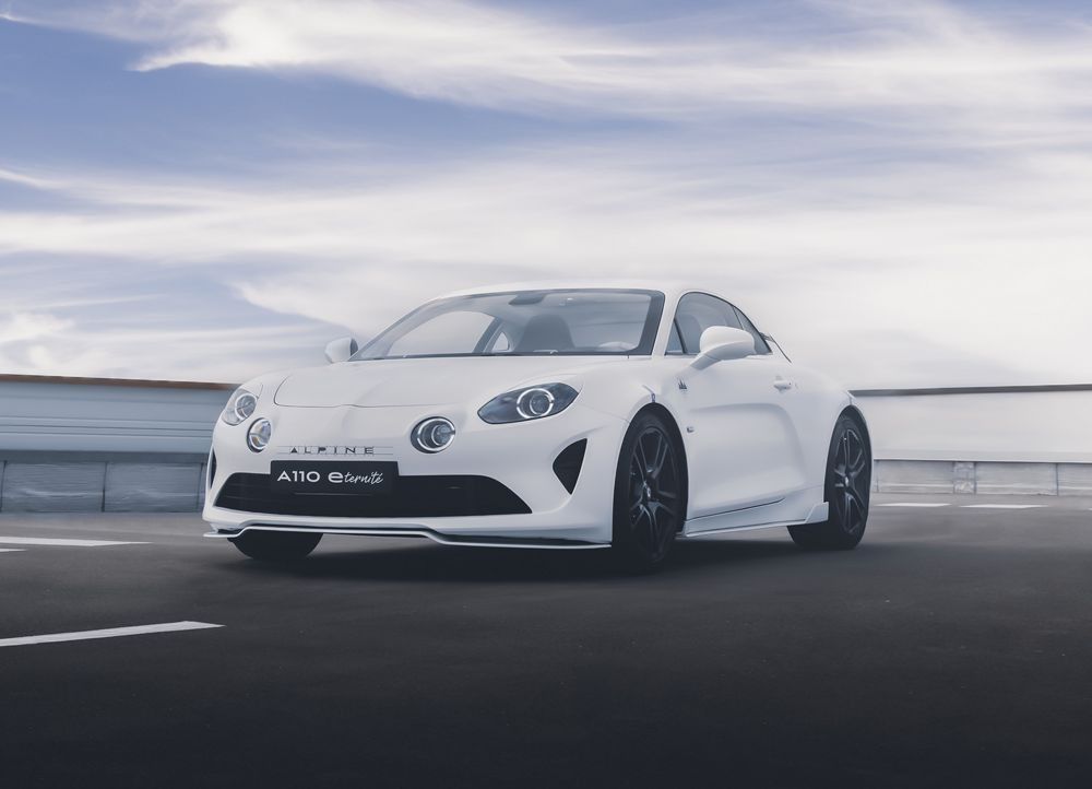 Alpine A110 E-ternité : un prototype de petit coupé électrique découvrable