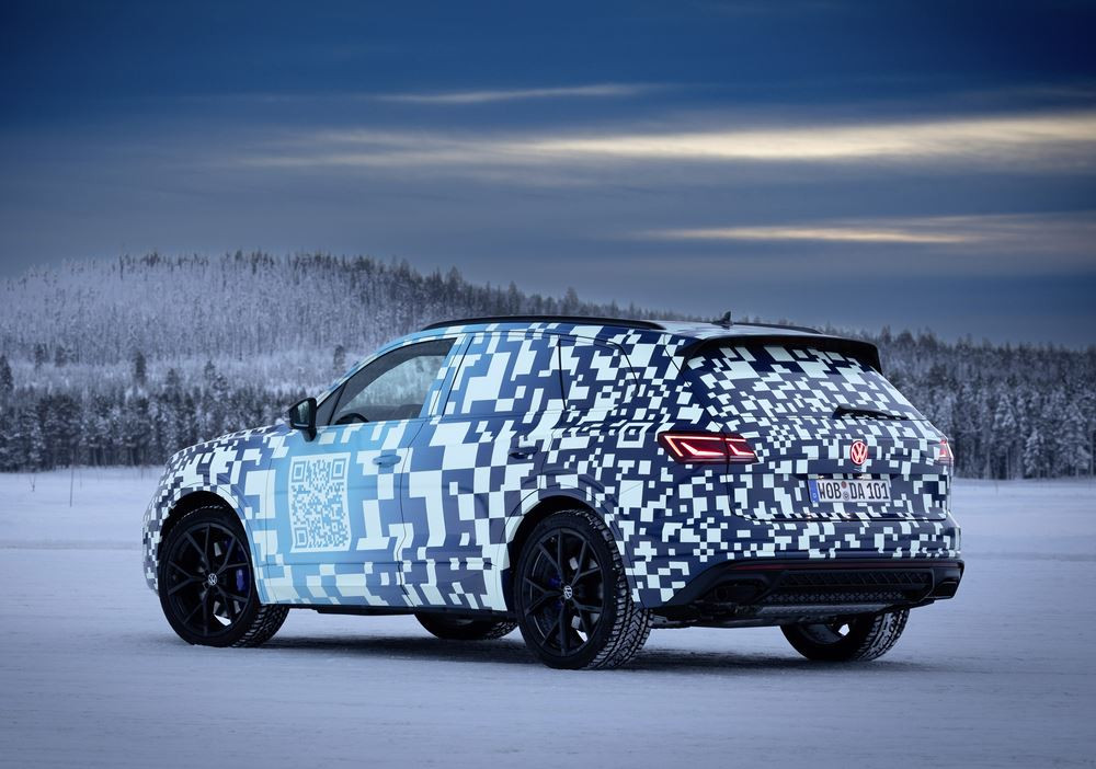 Le SUV Volkswagen Touareg mis à jour finalise ses essais à proximité du cercle artique