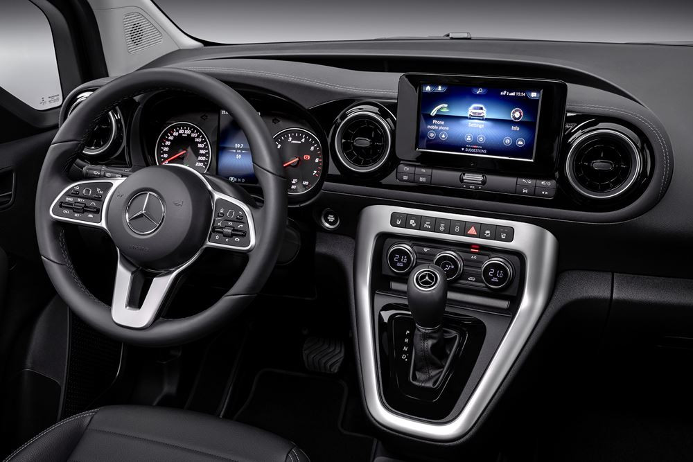 Le ludospace Mercedes Benz Classe T allie espace et fonctionnalité avec style