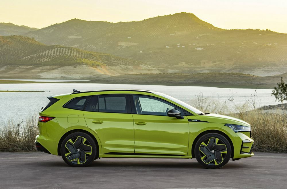 Le SUV électrique Skoda Enyaq RS iV développe 300 ch et 460 Nm de couple