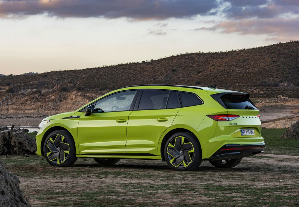 Le SUV électrique Skoda Enyaq RS iV développe 300 ch et 460 Nm de couple