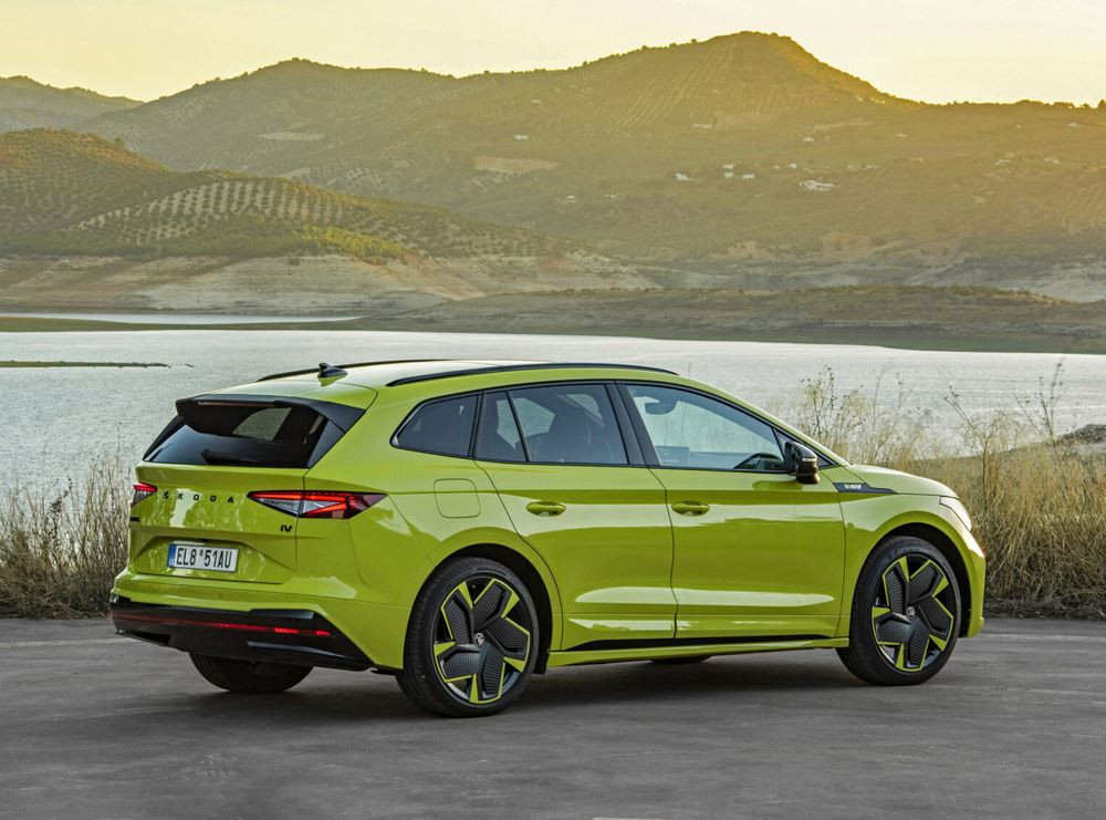 Le SUV électrique Skoda Enyaq RS iV développe 300 ch et 460 Nm de couple