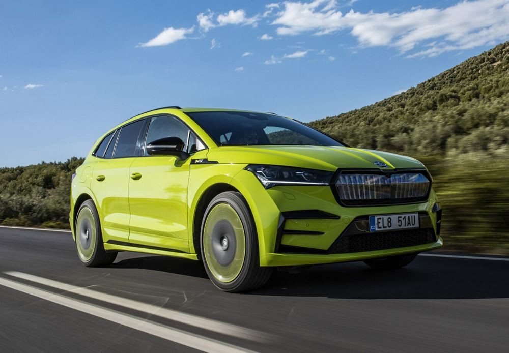 Le SUV électrique Skoda Enyaq RS iV développe 300 ch et 460 Nm de couple