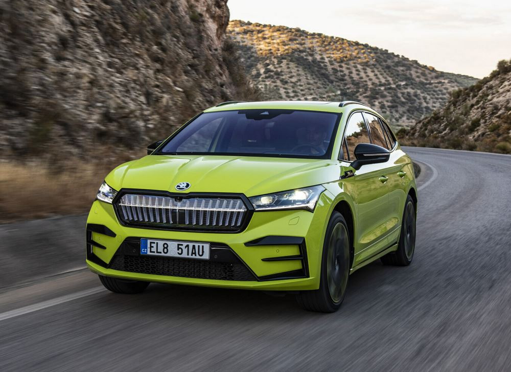 Le SUV électrique Skoda Enyaq RS iV développe 300 ch et 460 Nm de couple