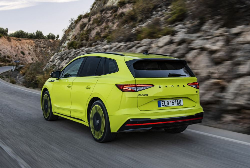 Le SUV électrique Skoda Enyaq RS iV développe 300 ch et 460 Nm de couple