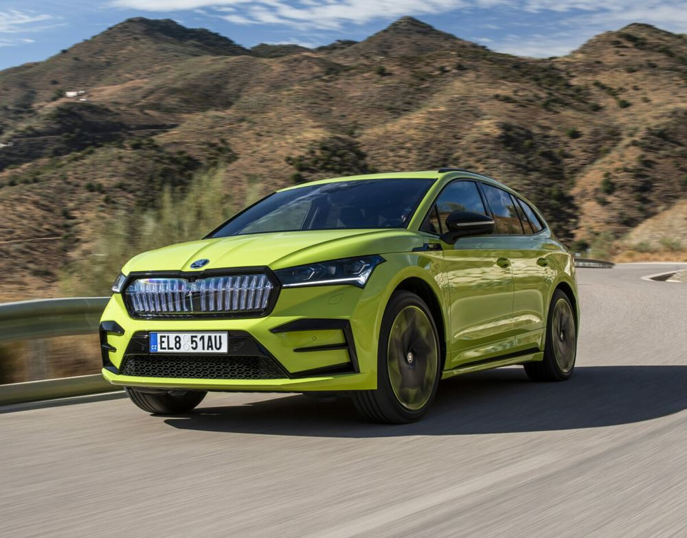 Le SUV électrique Skoda Enyaq RS iV développe 300 ch et 460 Nm de couple
