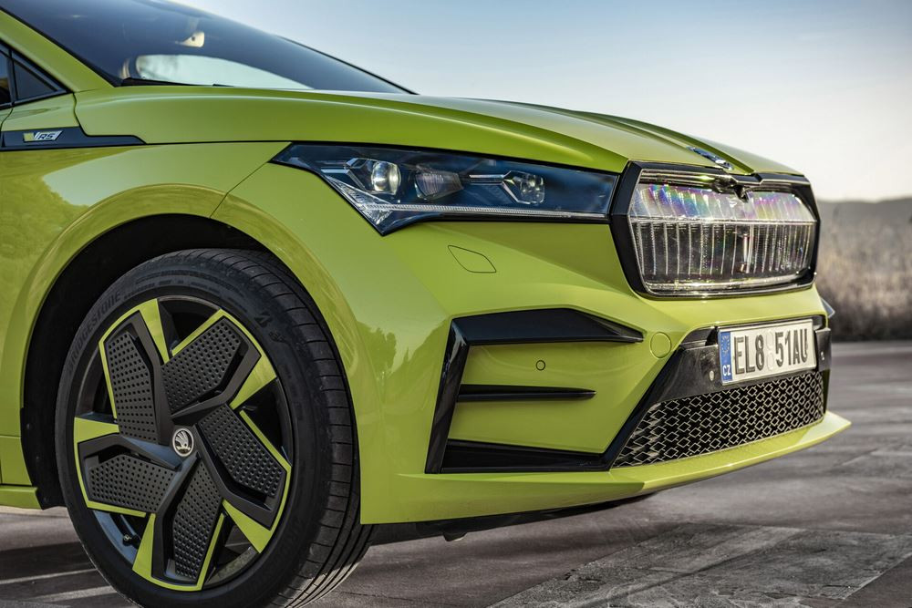 Le SUV électrique Skoda Enyaq RS iV développe 300 ch et 460 Nm de couple