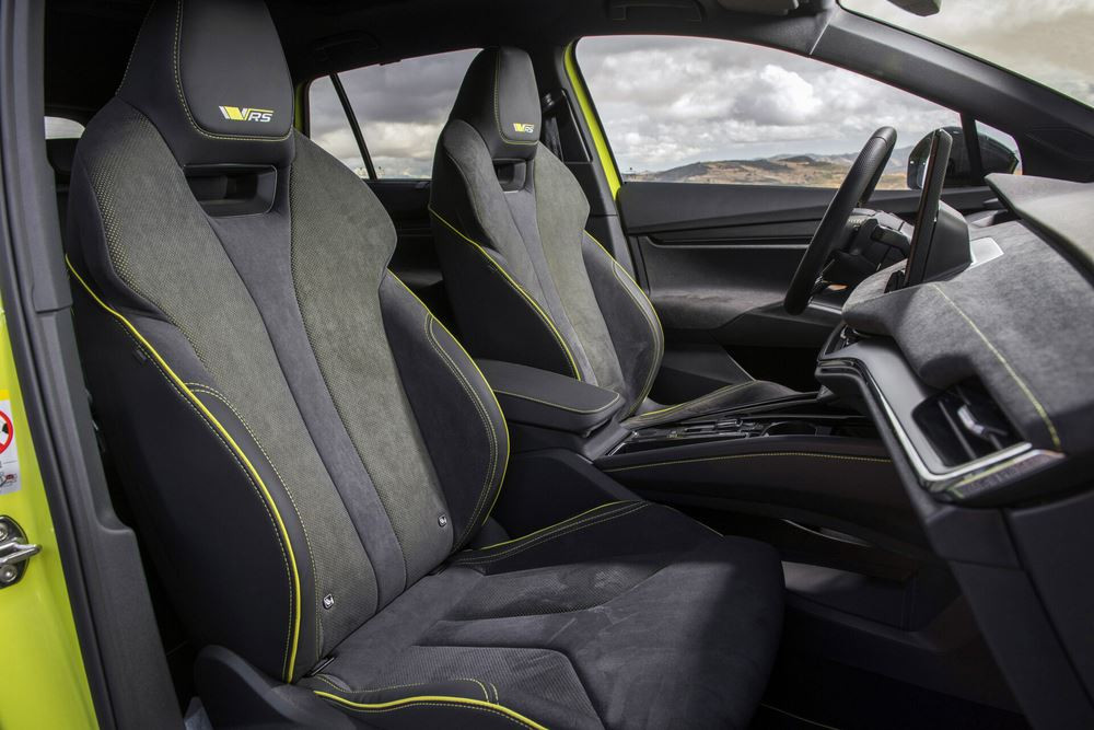 Le SUV électrique Skoda Enyaq RS iV développe 300 ch et 460 Nm de couple