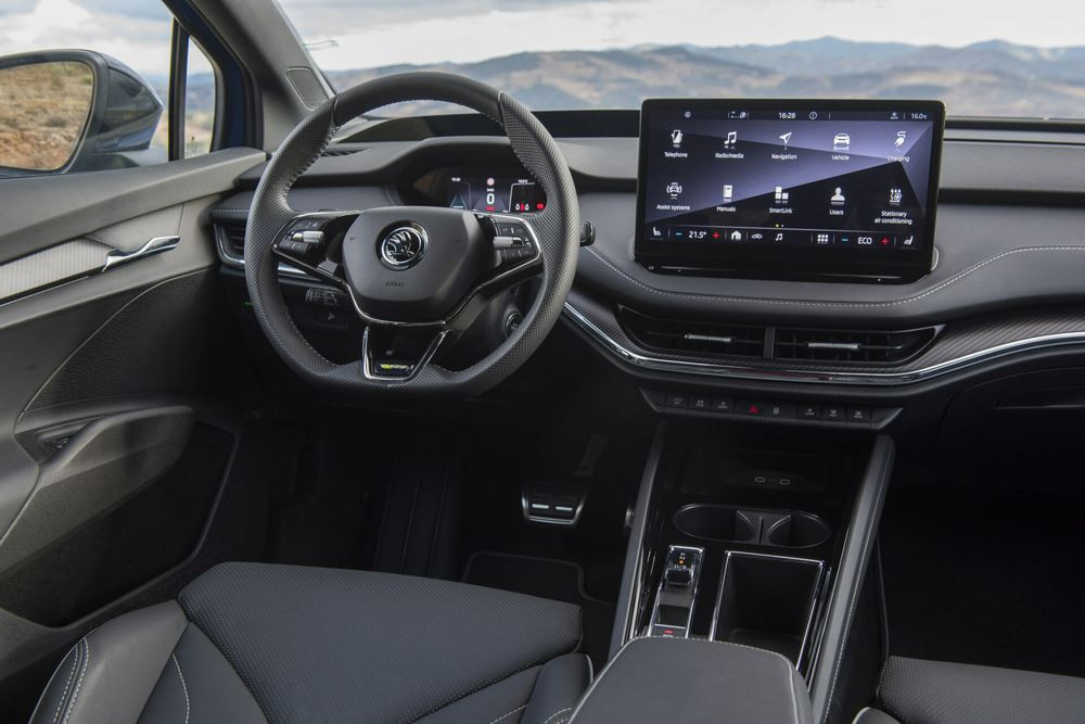 Le SUV électrique Skoda Enyaq RS iV développe 300 ch et 460 Nm de couple