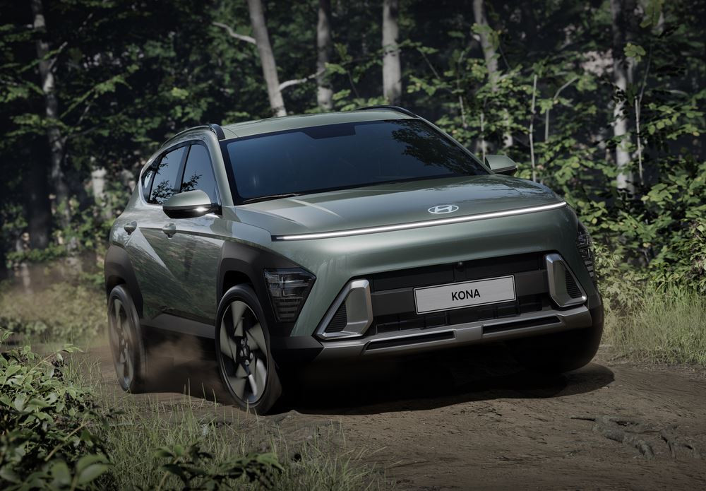 Le Hyundai Kona hybride de nouvelle génération affiche un look futuriste