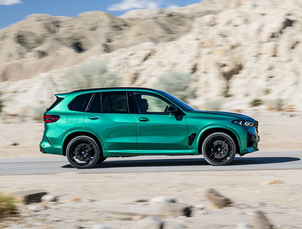 La BMW X5 M Competition embarque un moteur V8 à technologie 48V de 625 ch