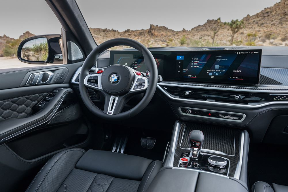 La BMW X5 M Competition embarque un moteur V8 à technologie 48V de 625 ch