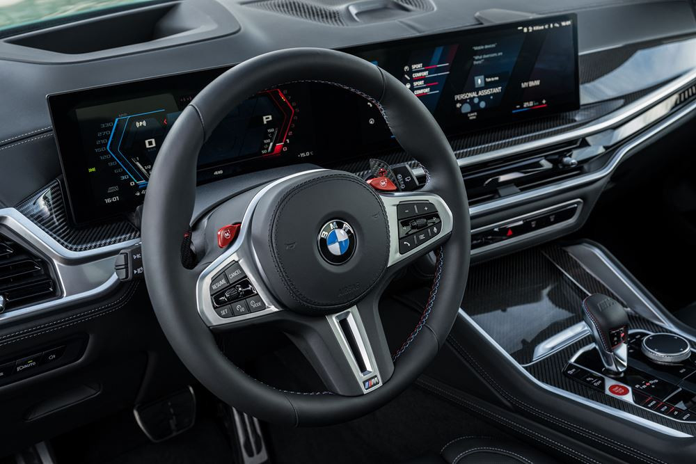 La BMW X5 M Competition embarque un moteur V8 à technologie 48V de 625 ch