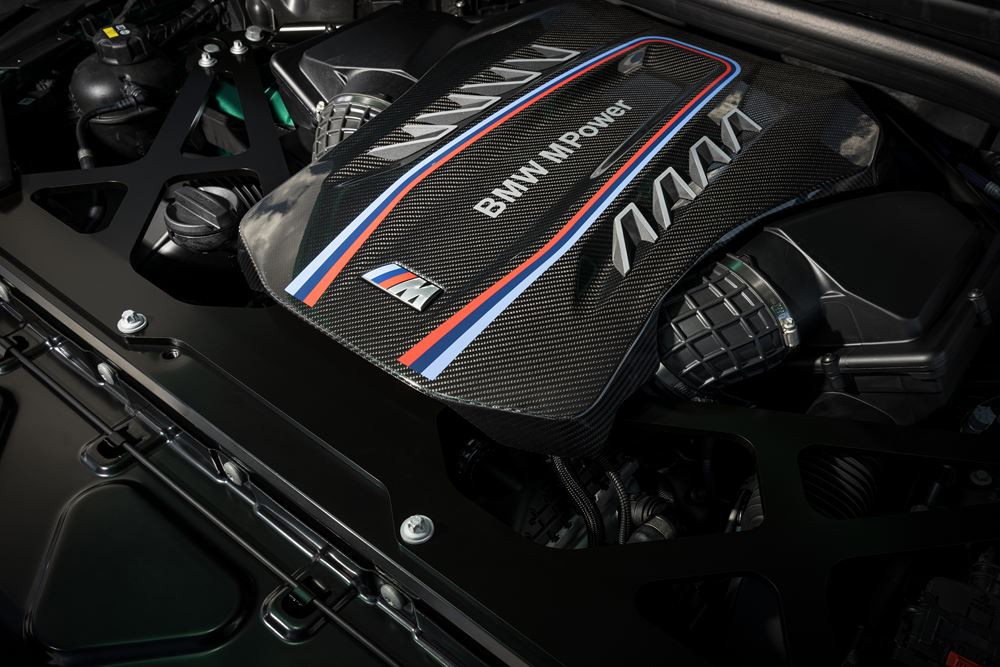 La BMW X5 M Competition embarque un moteur V8 à technologie 48V de 625 ch