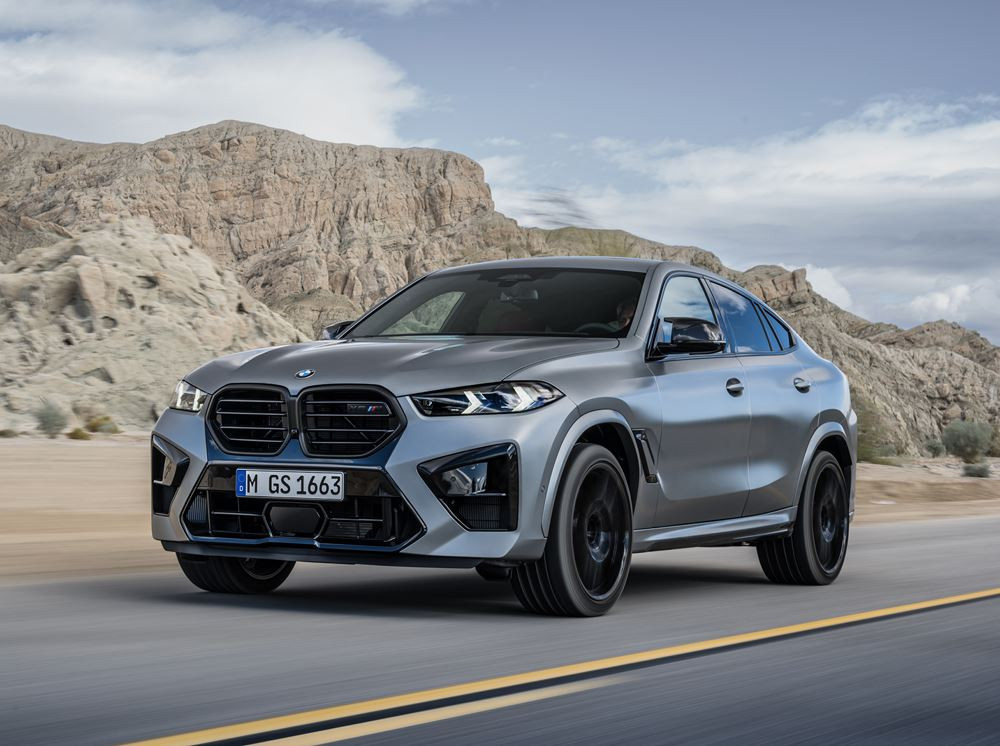La BMW X6 M Competition est propulsée par un moteur V8 à technologie 48V de 625 ch