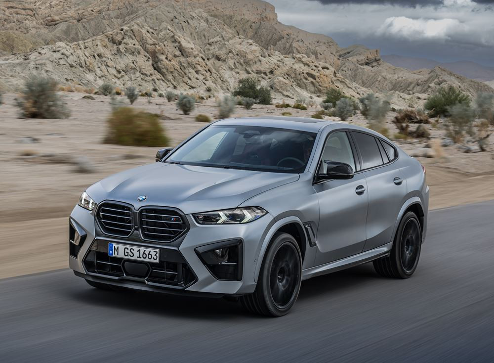 La BMW X6 M Competition est propulsée par un moteur V8 à technologie 48V de 625 ch