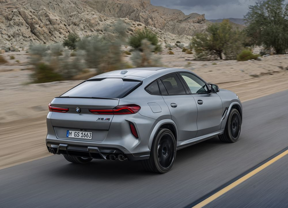 La BMW X6 M Competition est propulsée par un moteur V8 à technologie 48V de 625 ch