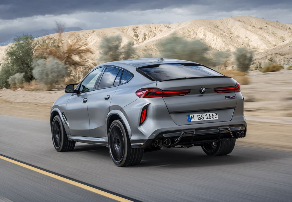 La BMW X6 M Competition est propulsée par un moteur V8 à technologie 48V de 625 ch