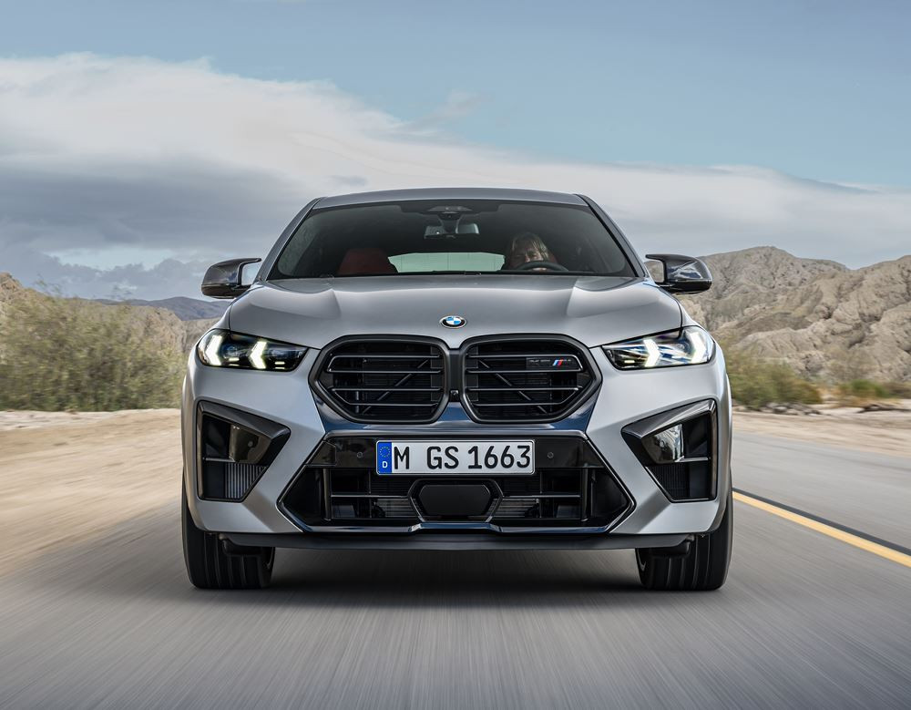 La BMW X6 M Competition est propulsée par un moteur V8 à technologie 48V de 625 ch
