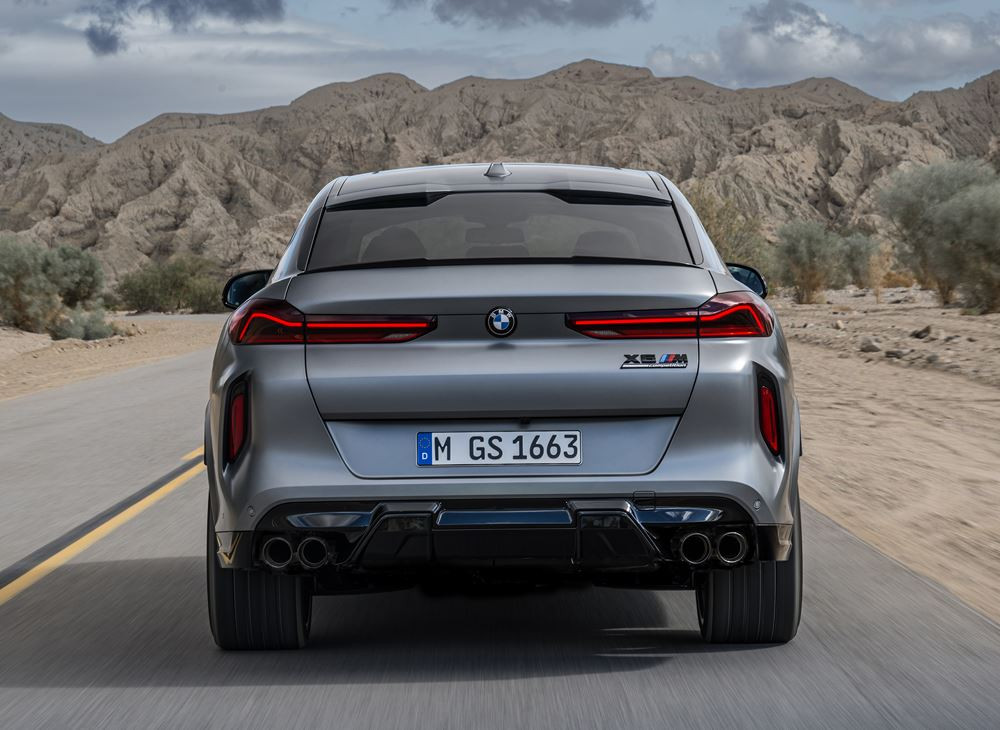 La BMW X6 M Competition est propulsée par un moteur V8 à technologie 48V de 625 ch