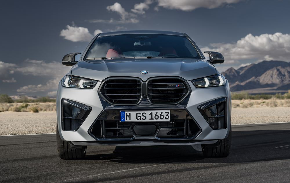 La BMW X6 M Competition est propulsée par un moteur V8 à technologie 48V de 625 ch