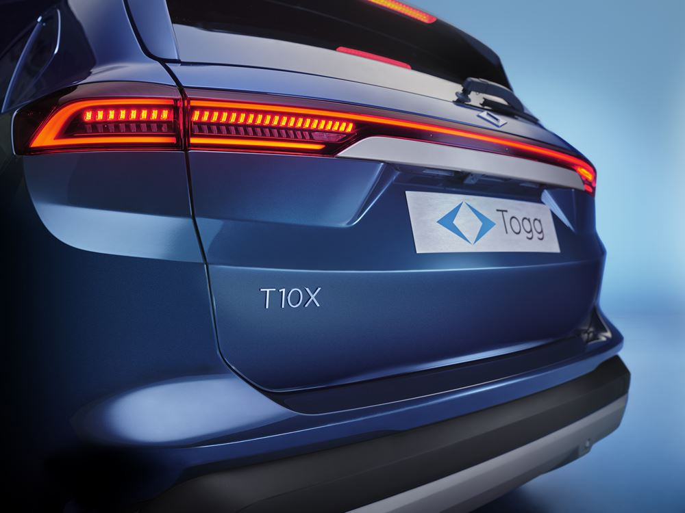 Le SUV électrique du segment C Togg T10X revendique une autonomie WLTP jusqu'à 523 km