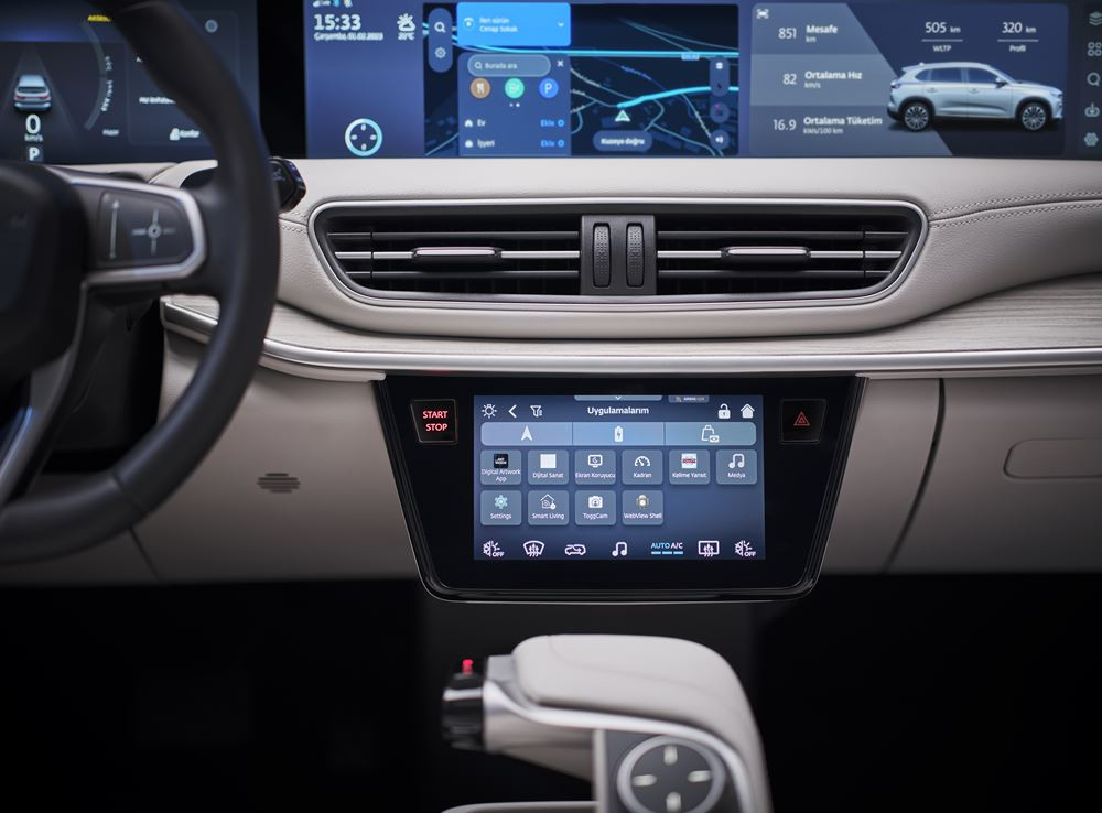 Le SUV électrique du segment C Togg T10X revendique une autonomie WLTP jusqu'à 523 km