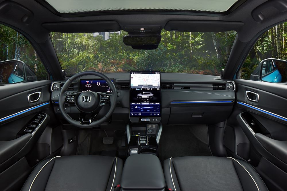 Le SUV compact électrique Honda e:Ny1 affiche une autonomie de 412 km