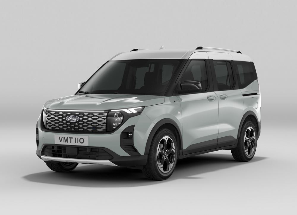 Le Ford E-Tourneo Courier électrique adopte une allure caractéristique de SUV