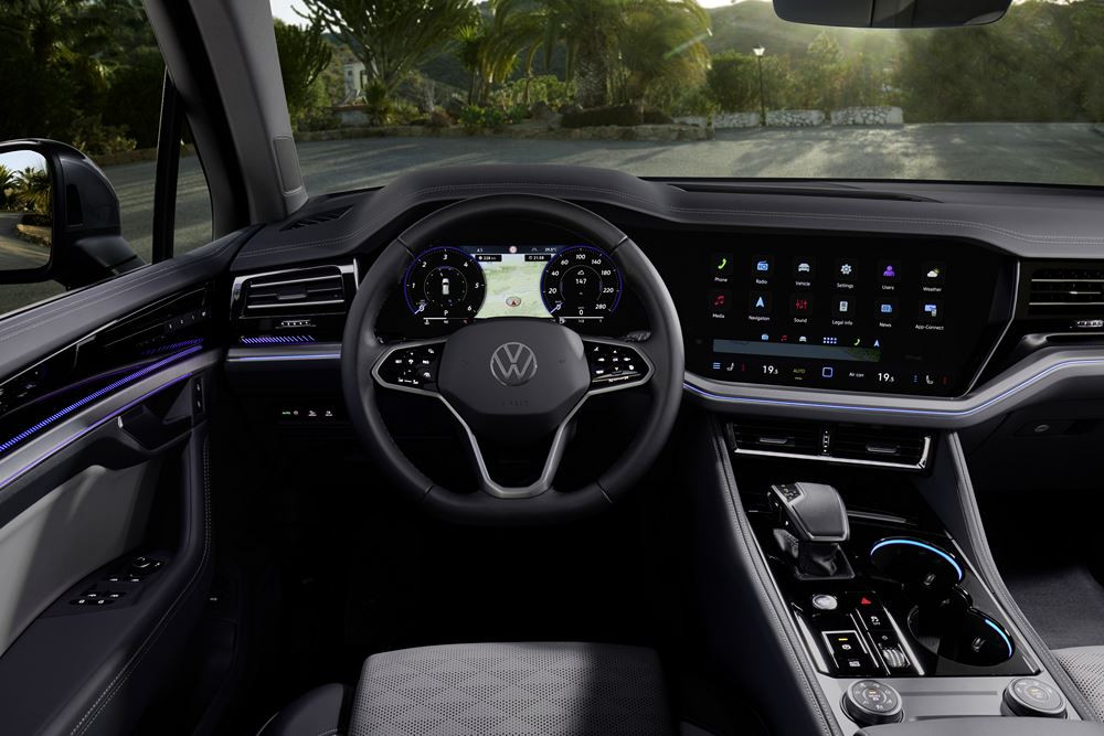 La troisième génération du Volkswagen Touareg bénéficie d'améliorations