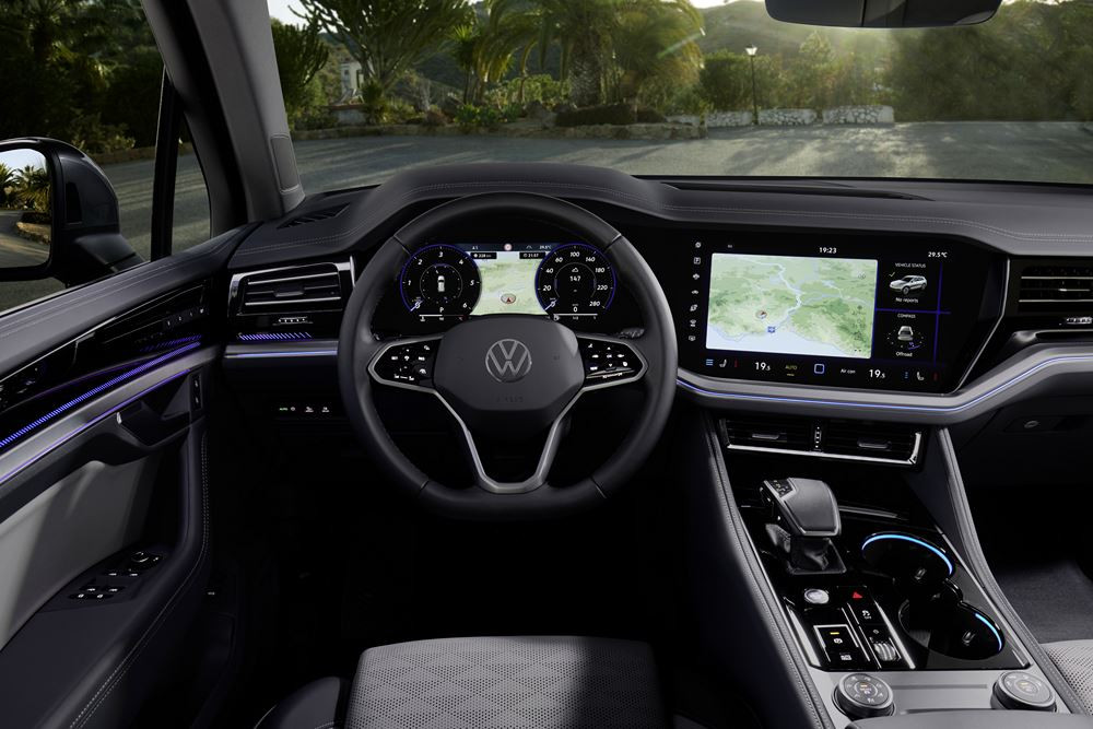 La troisième génération du Volkswagen Touareg bénéficie d'améliorations