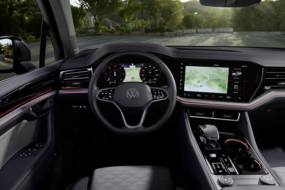 La troisième génération du Volkswagen Touareg bénéficie d'améliorations