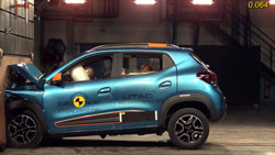 La Dacia Spring obtient une étoile sur cinq possibles aux crash-tests Euro NCAP