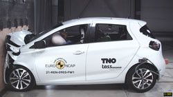 La Renault Zoe obtient zéro étoile sur cinq possibles aux crash-tests Euro NCAP