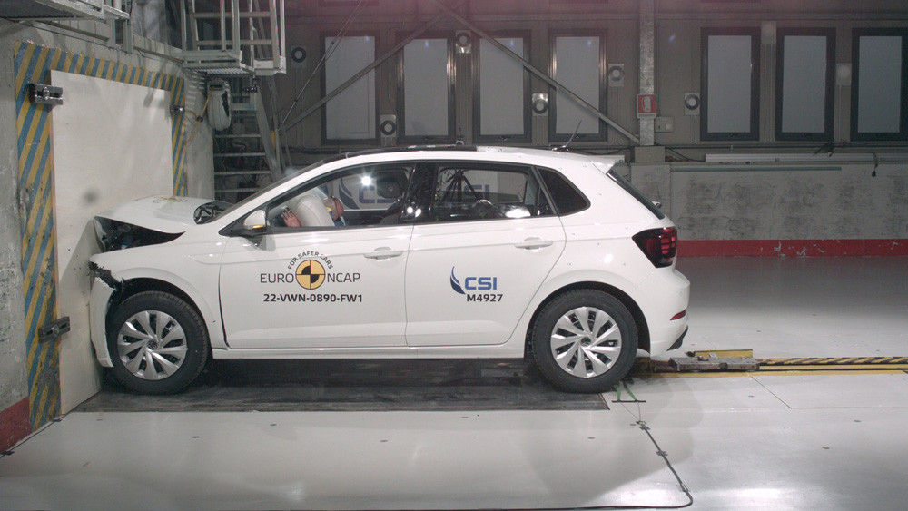 La Volkswagen Polo obtient cinq étoiles aux crash-tests Euro NCAP