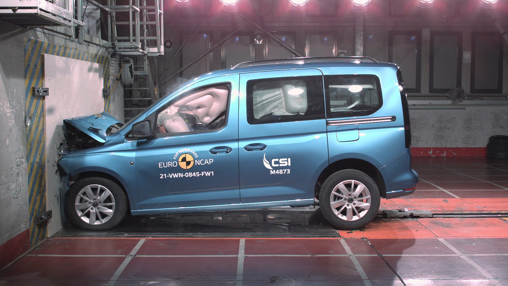 Le Ford Tourneo Connect crédité de cinq étoiles aux crash-tests Euro NCAP
