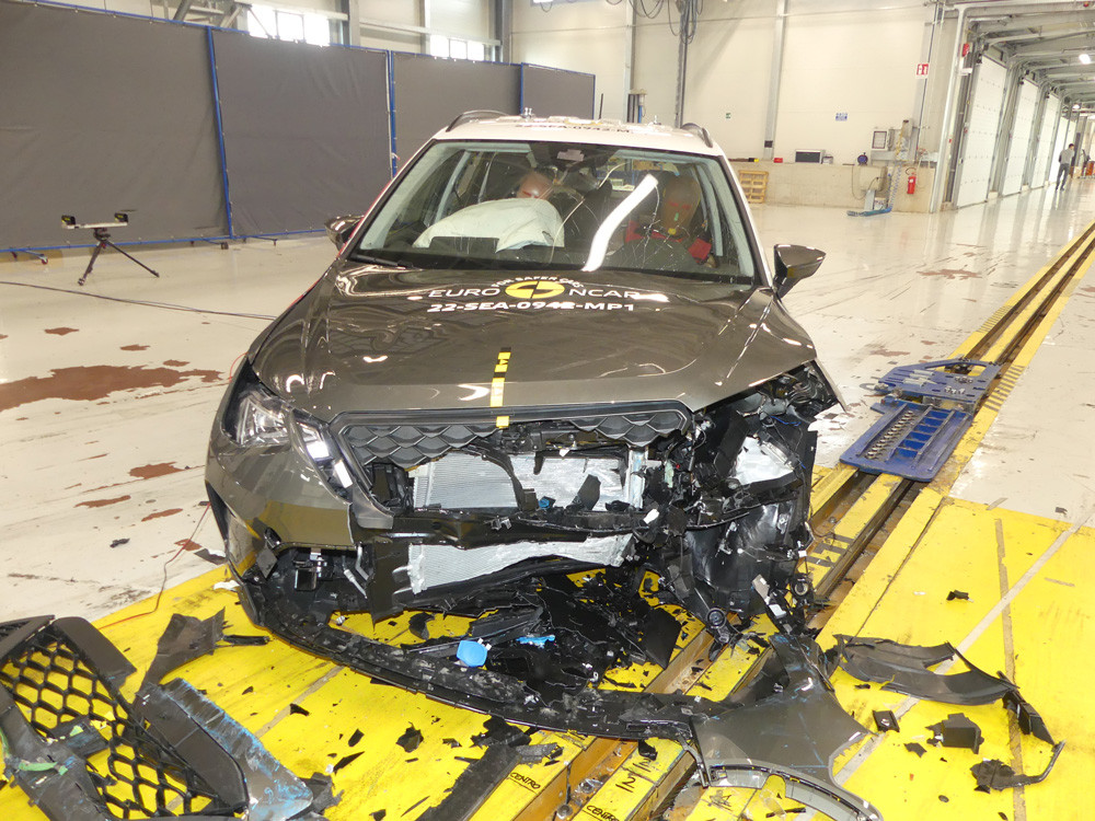 Le SUV Seat Arona obtient cinq étoiles aux crash-tests Euro NCAP 2022