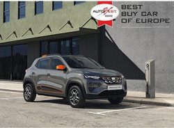 La petite berline électrique Dacia Spring remporte le prix Autobest 2022
