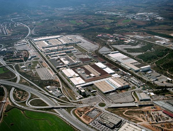 L’usine Seat de Martorell s’étend sur l'équivalent de 400 terrains de football