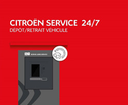 Le service après-vente Citroën accessible 24h/24 et 7j/7 grâce à une borne