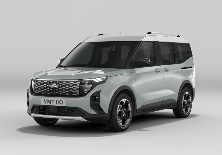 Le Ford E-Tourneo Courier électrique adopte une allure caractéristique de SUV