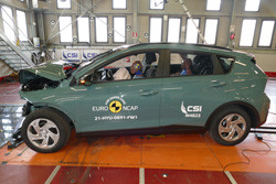 Le Hyundai Bayon obtient quatre étoiles sur cinq possibles aux crash-tests Euro NCAP