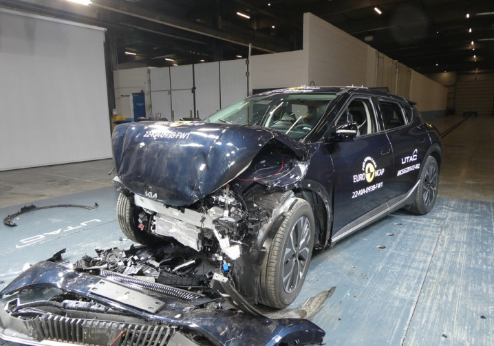 Le Kia EV6 électrique obtient cinq étoiles aux crash-tests Euro NCAP 2022