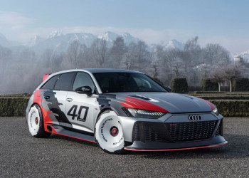 L'Audi RS 6 GTO concept reprend les codes de l'Audi 90 quattro IMSA GTO des années 90