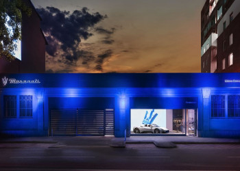Le concept de magasin Maserati exprime l'artisanat de luxe italien