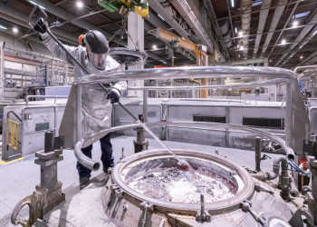La fonderie de métaux légers de l'usine BMW de Landshut utilise de l'aluminium recyclé