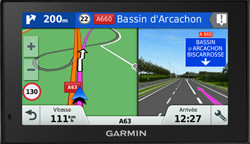 Le Garmin DriveSmart affiche les appels entrants et les applications mobiles
