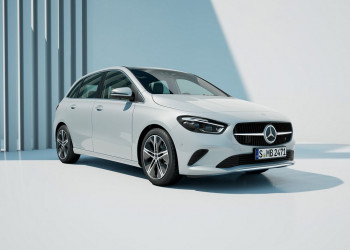 Le monospace compact Mercedes Classe B affiche des proportions sportives
