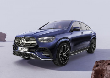 Le grand SUV Mercedes GLE Coupé mis à jour en approche